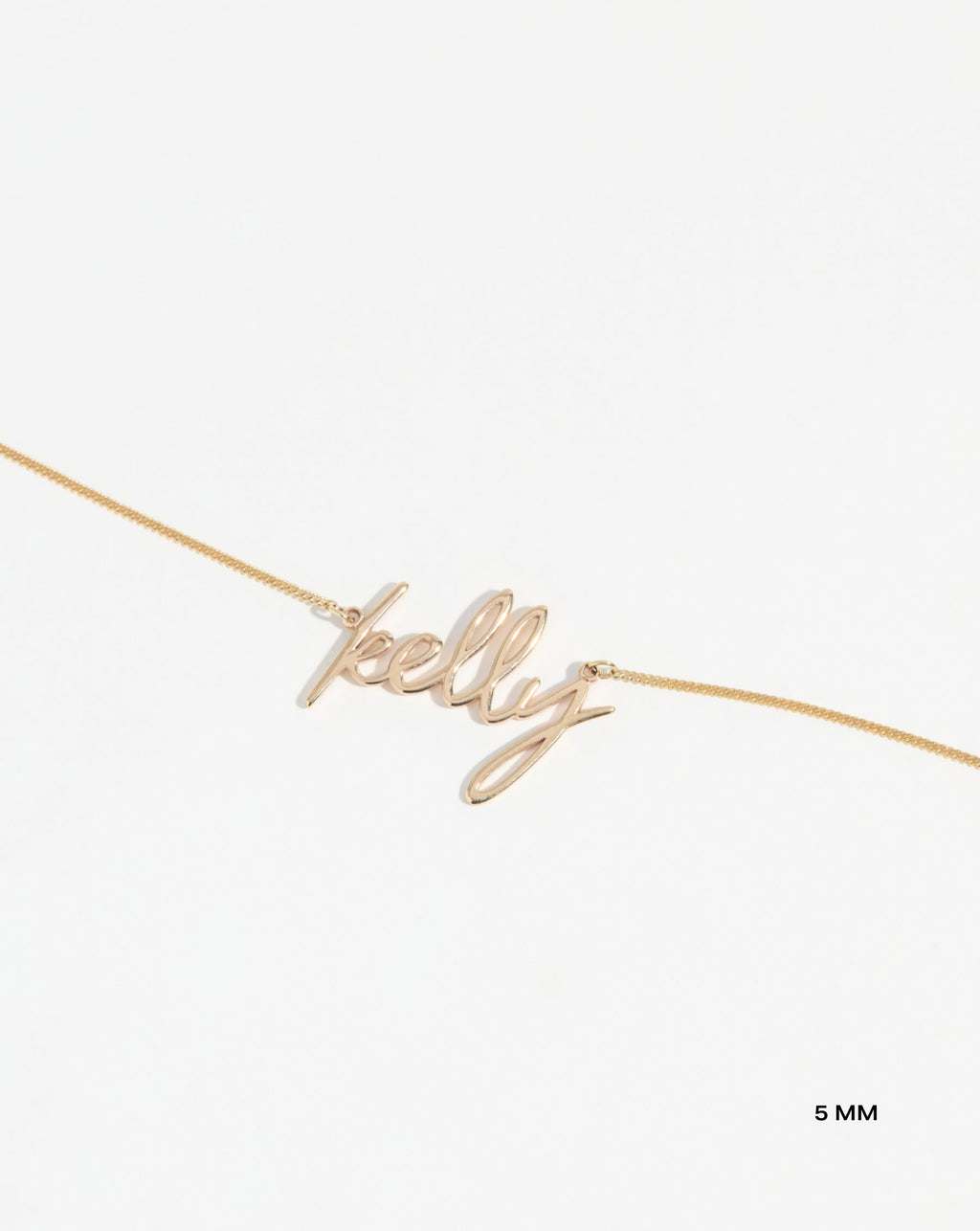 Personalized Script Name Necklace