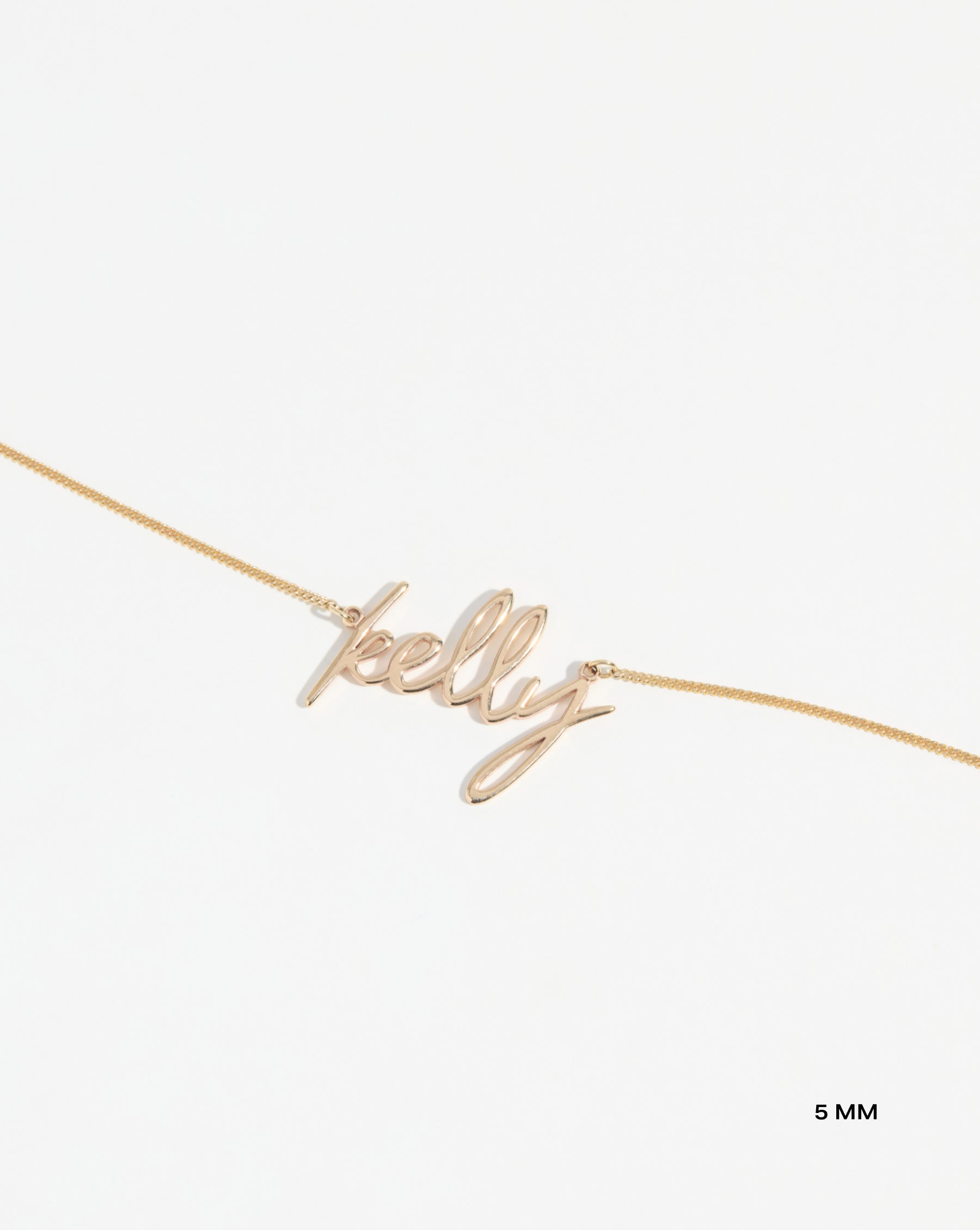 Personalized Script Name Necklace
