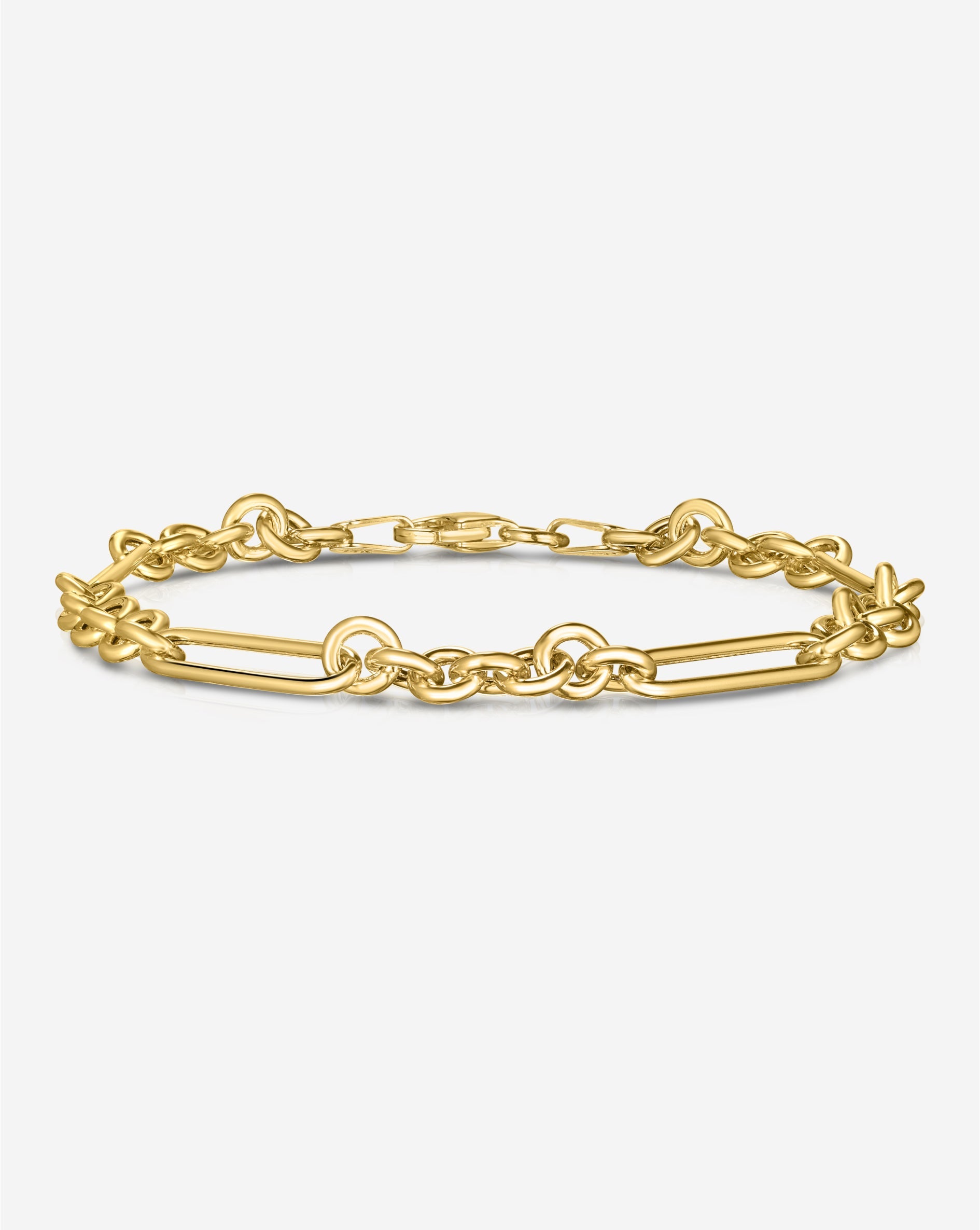 Mixed Link Chain Bracelet