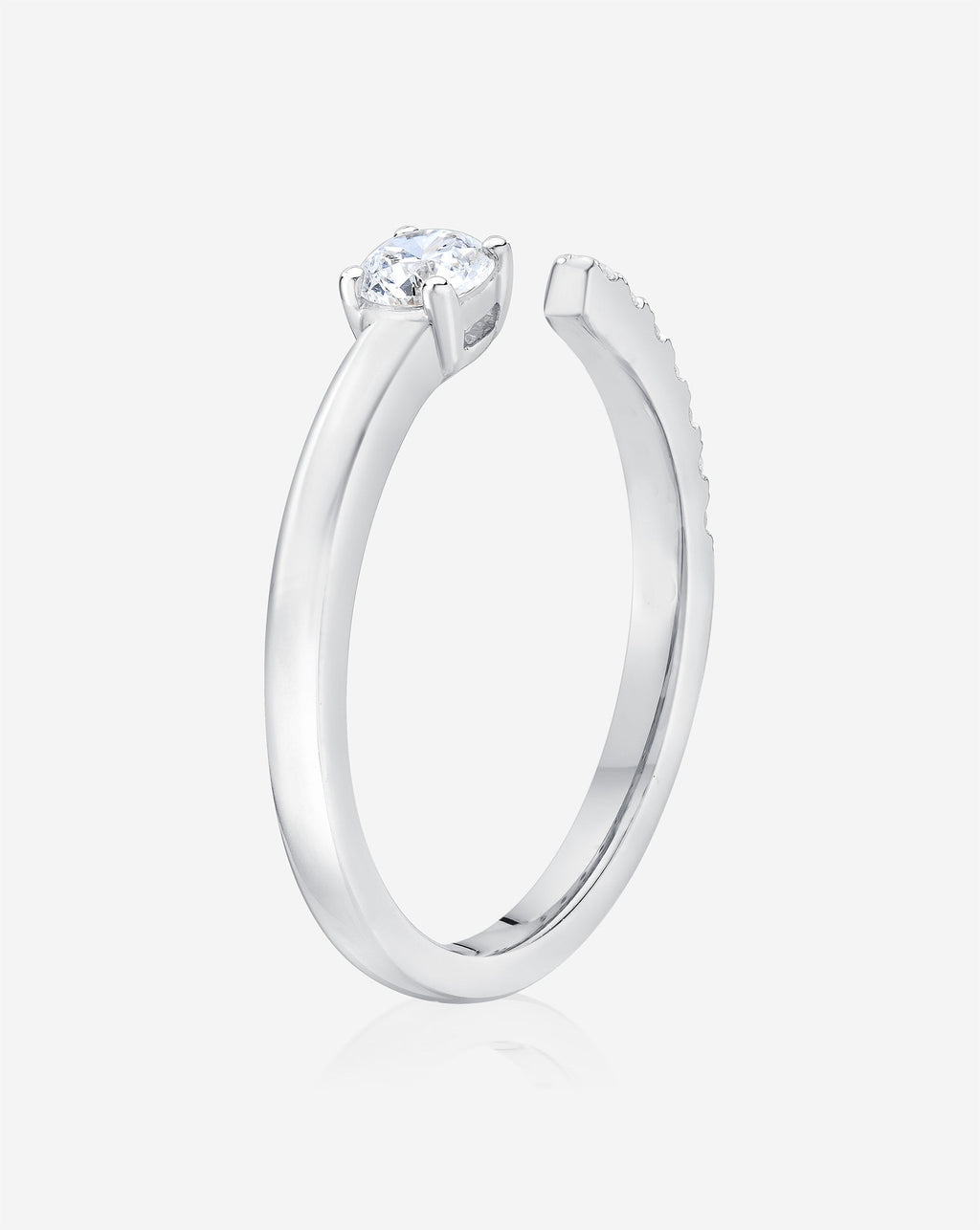 Open Round Diamond Band