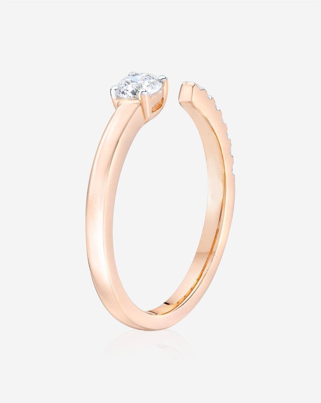 Open Round Diamond Band