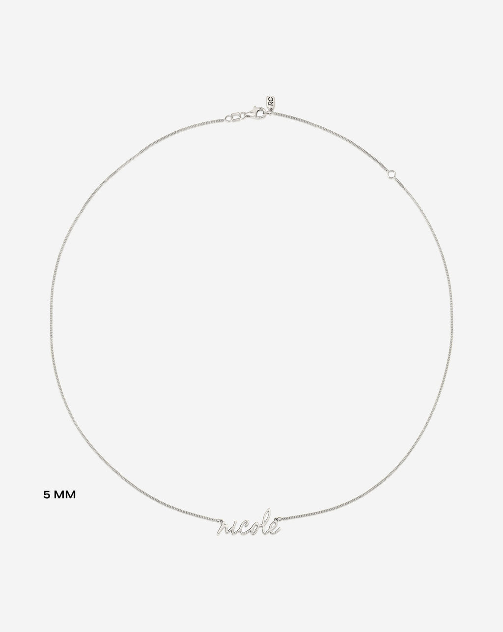 Personalized Script Name Necklace