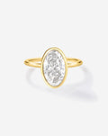 2.50 Oval Natural Diamond in Whisper Thin® Bezel