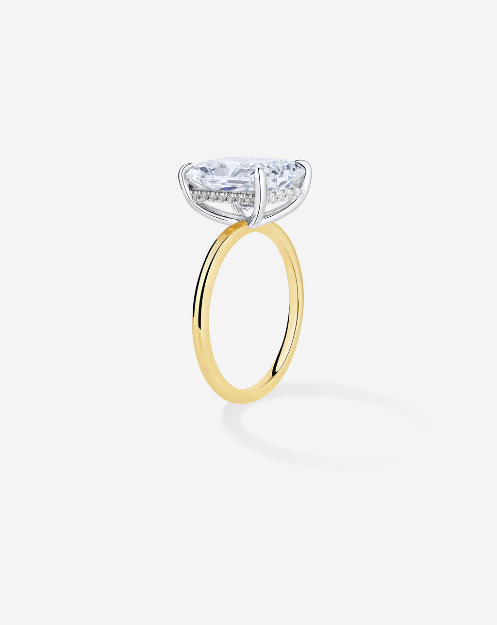 3.37 Radiant Lab Diamond in Whisper Thin® Hidden Halo