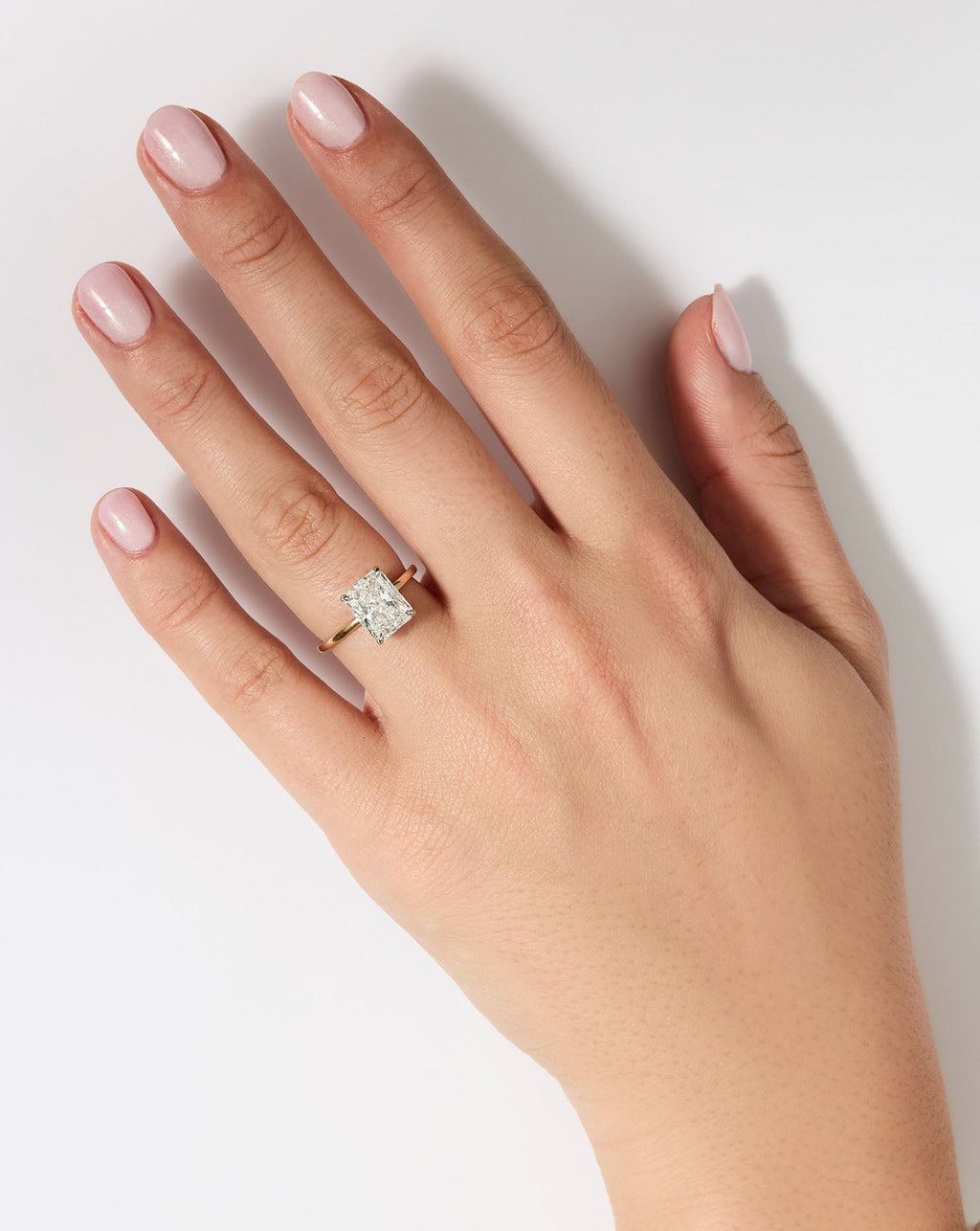3.37 Radiant Lab Diamond in Whisper Thin® Hidden Halo