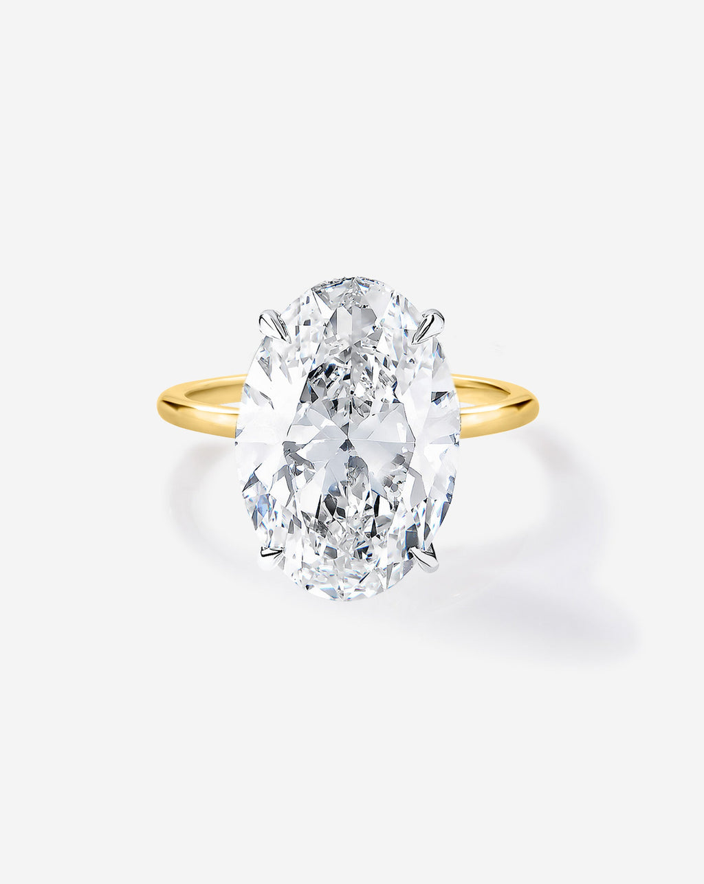 5.36 Oval Lab Diamond in Whisper Thin®