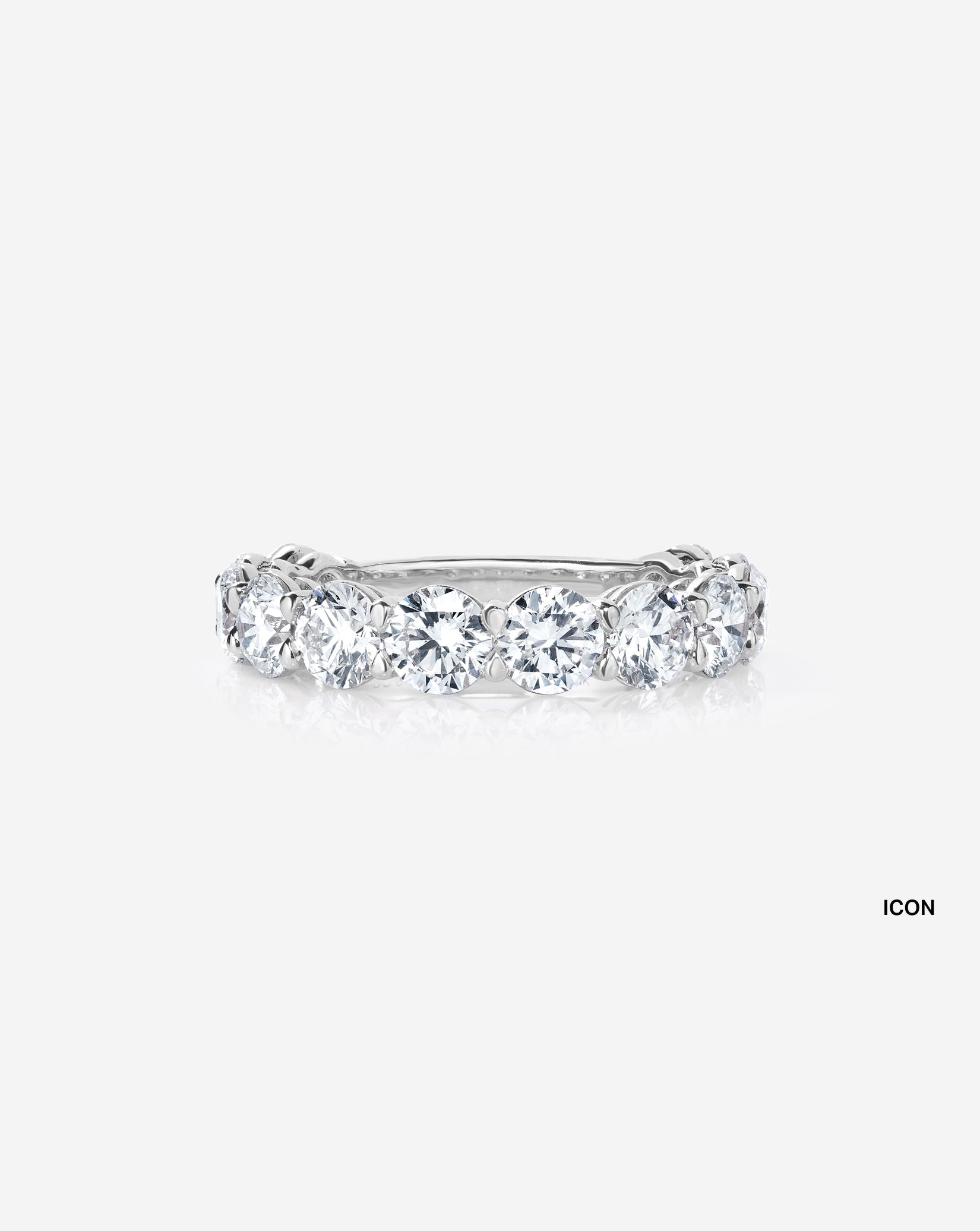Oval Diamond Band