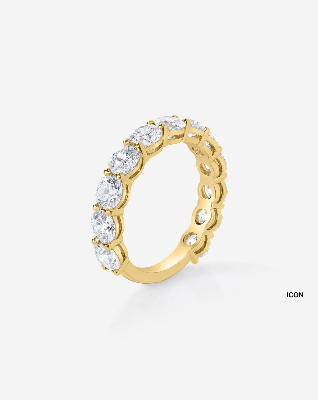Oval Diamond Band