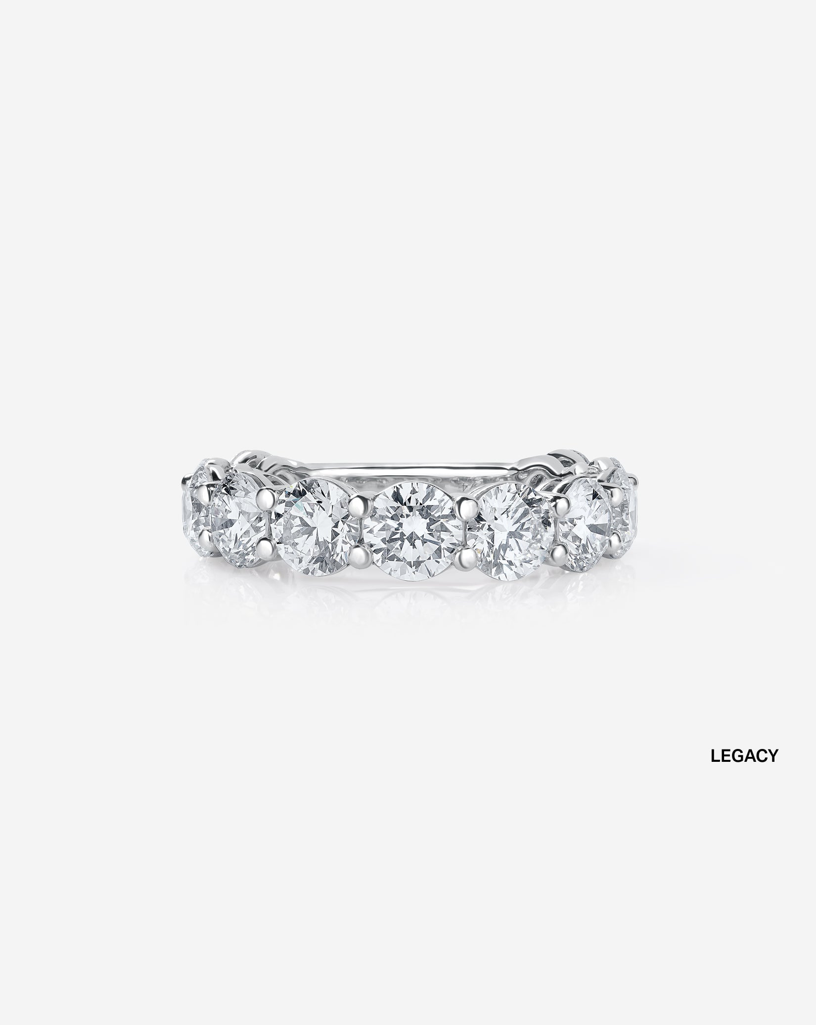 Round 3/4 Diamond Band