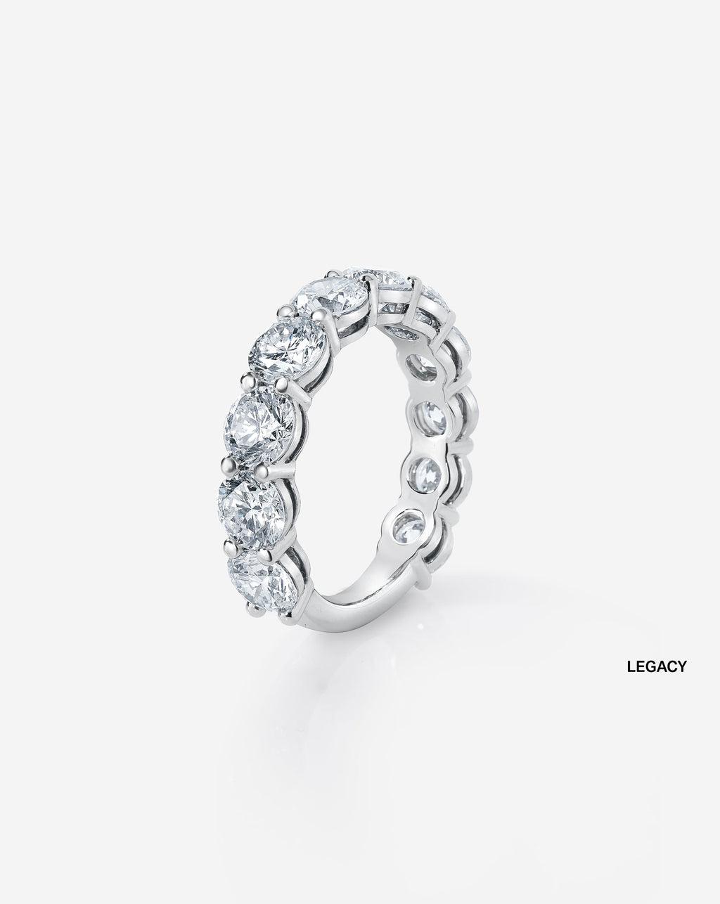 Oval Diamond Band