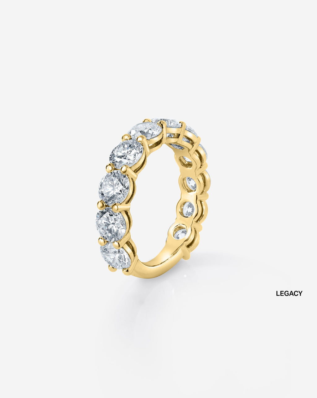 Oval Diamond Band