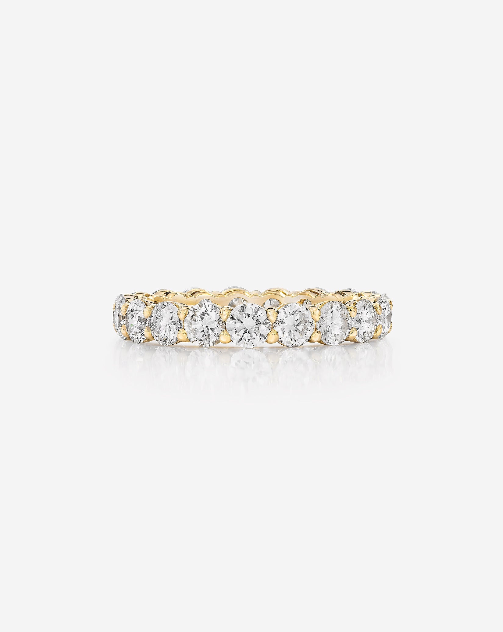 Round Diamond Eternity Band