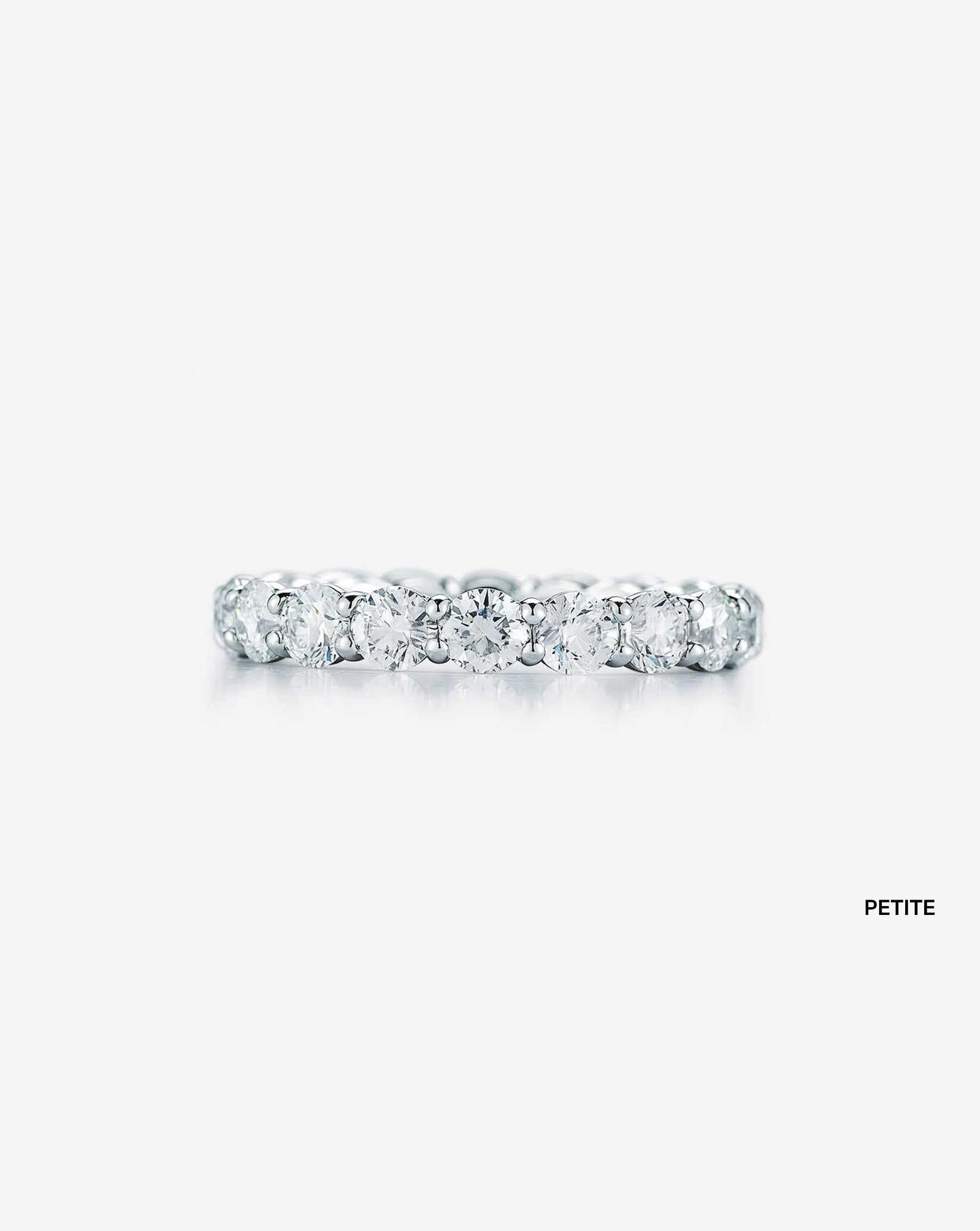 Round Diamond Eternity Band