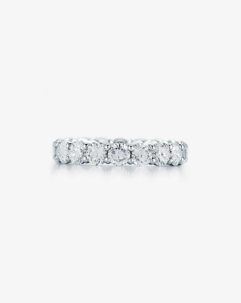 Round Diamond Eternity Band