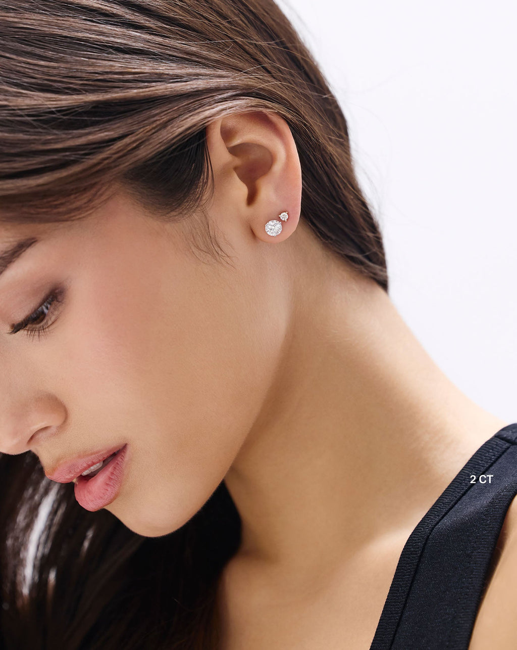 Round Diamond Studs