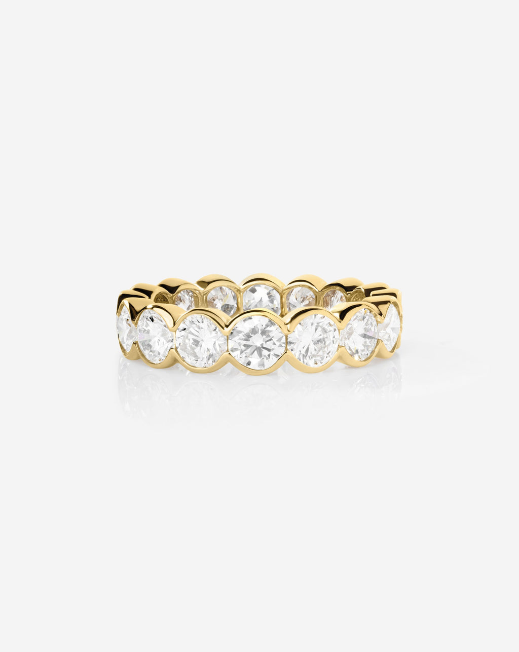 The Edge Round Diamond Eternity Band