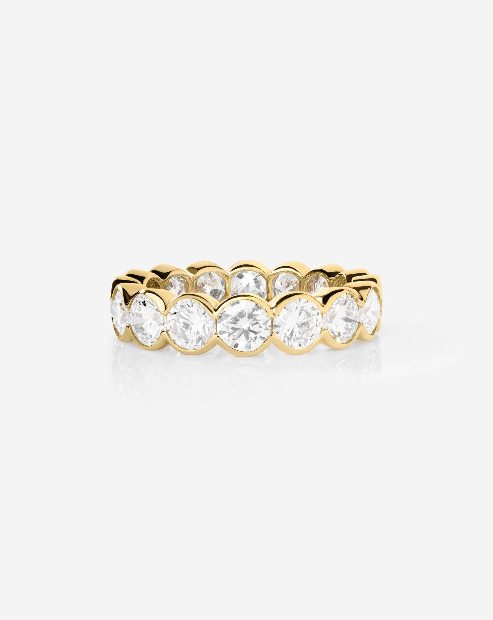 The Edge Round Diamond Eternity Band