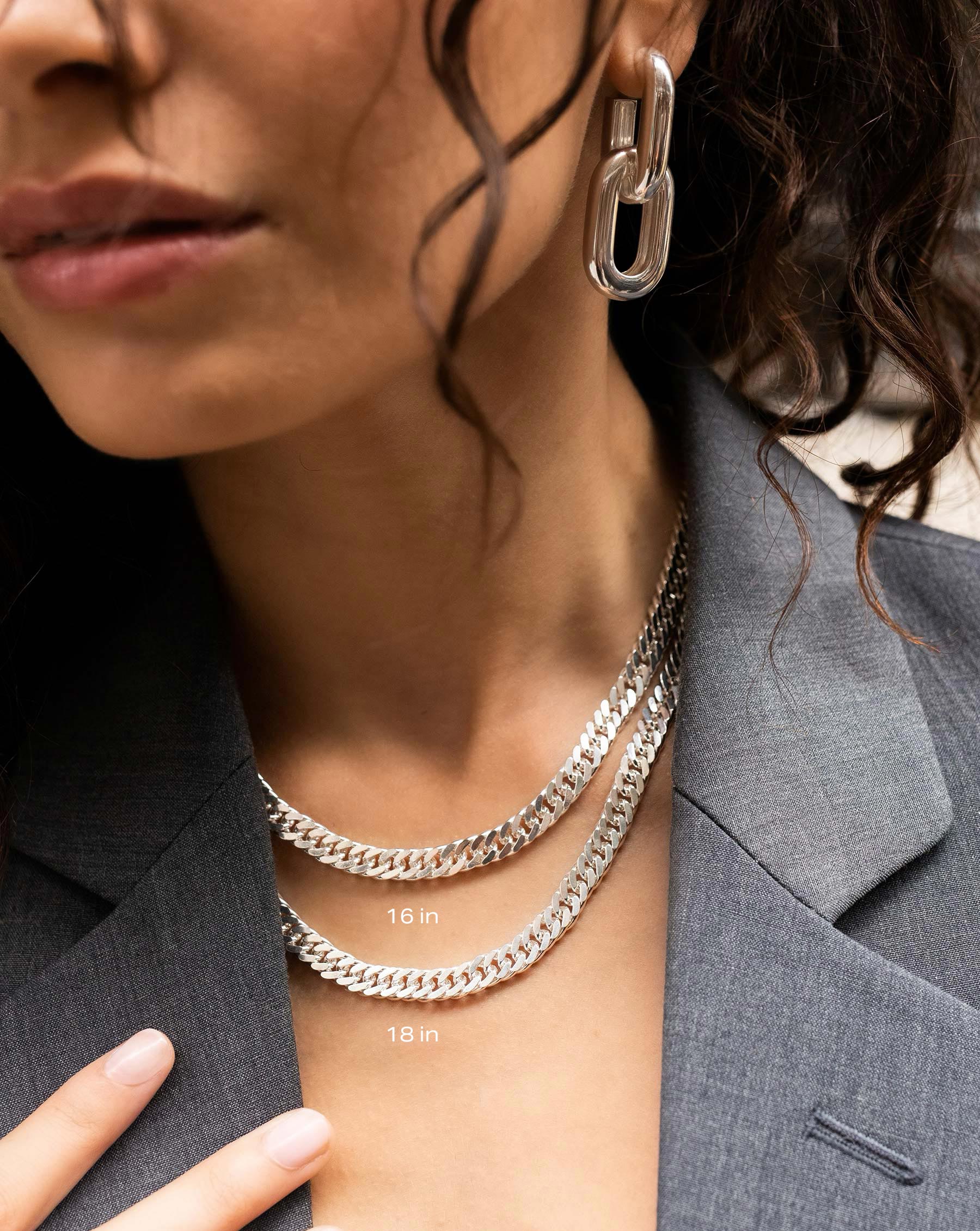 Jumbo Curb Chain Necklace