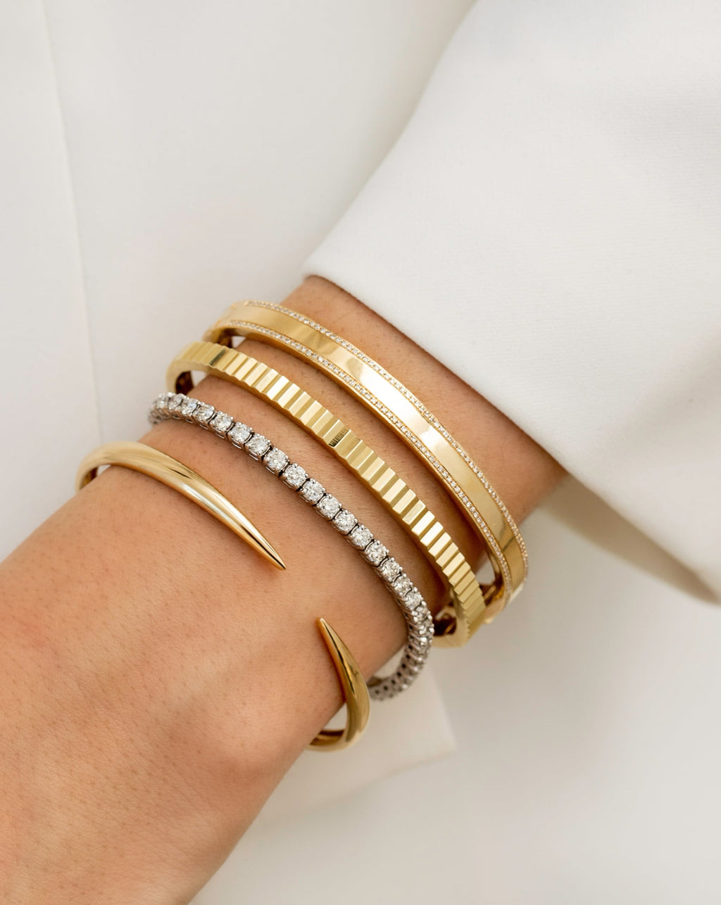 Gold Claw Cuff