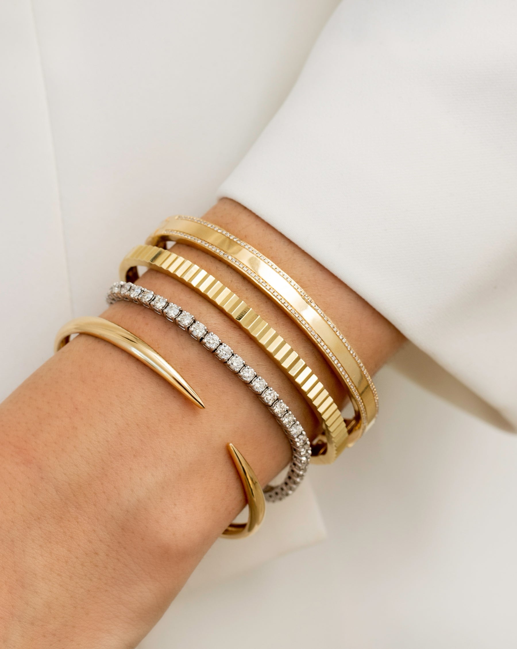 Gold Claw Cuff