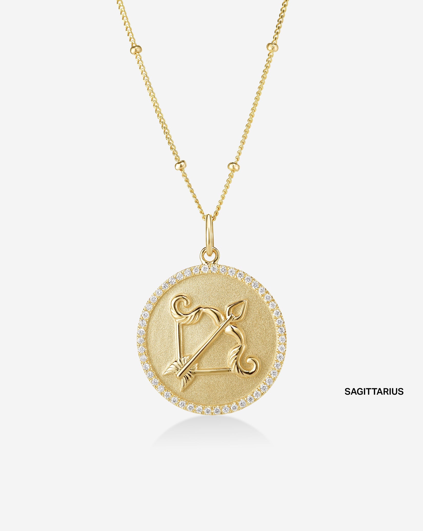 Zodiac Medallion Necklace