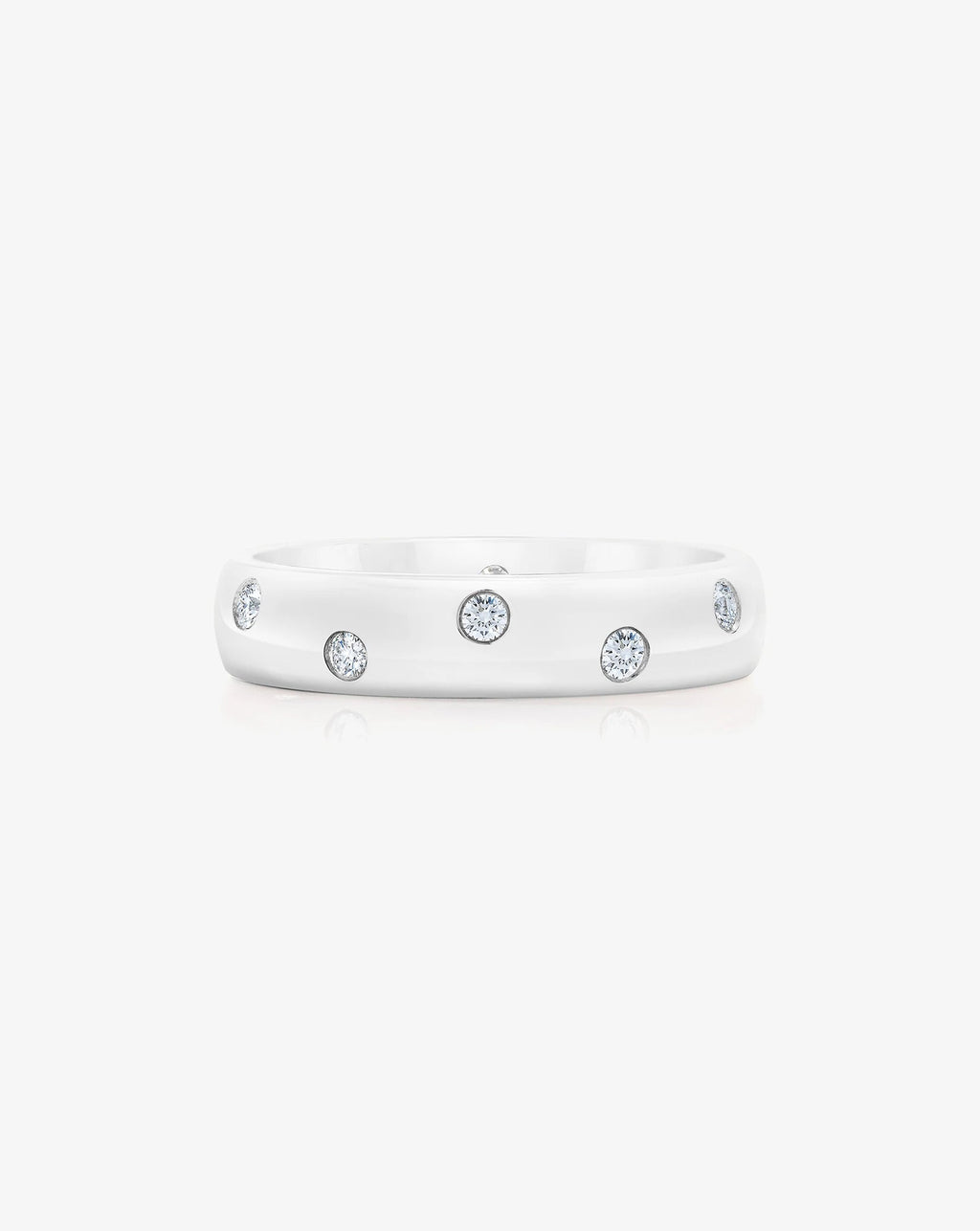 Scattered Luxe Inlay Eternity Band