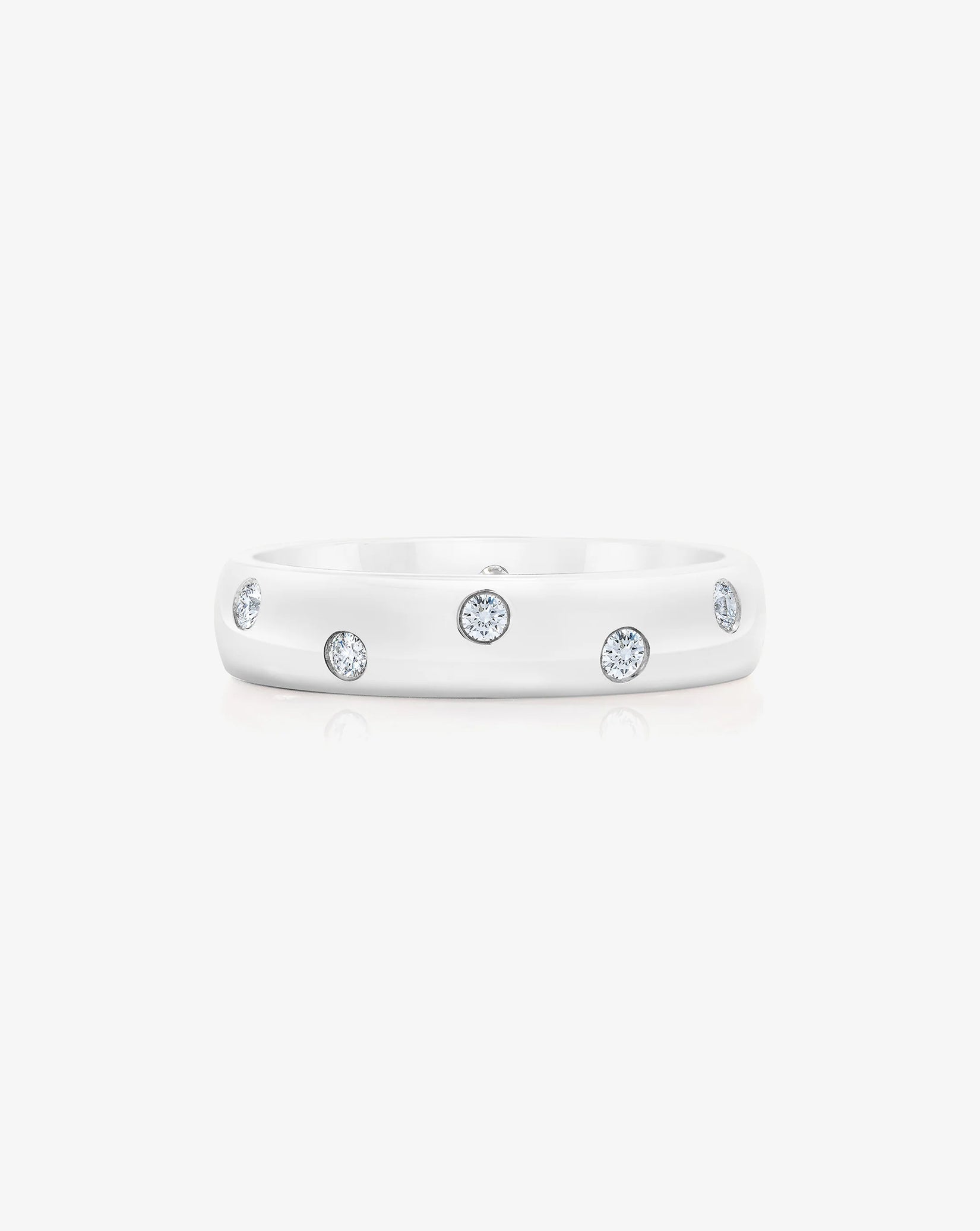 Scattered Luxe Inlay Eternity Band