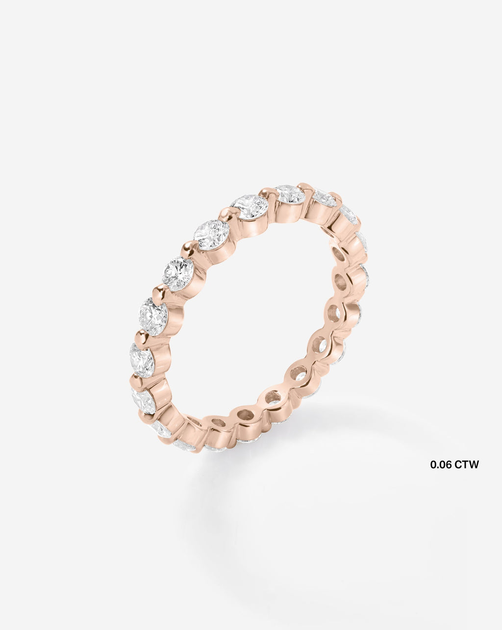 Single Prong Lab Diamond Band