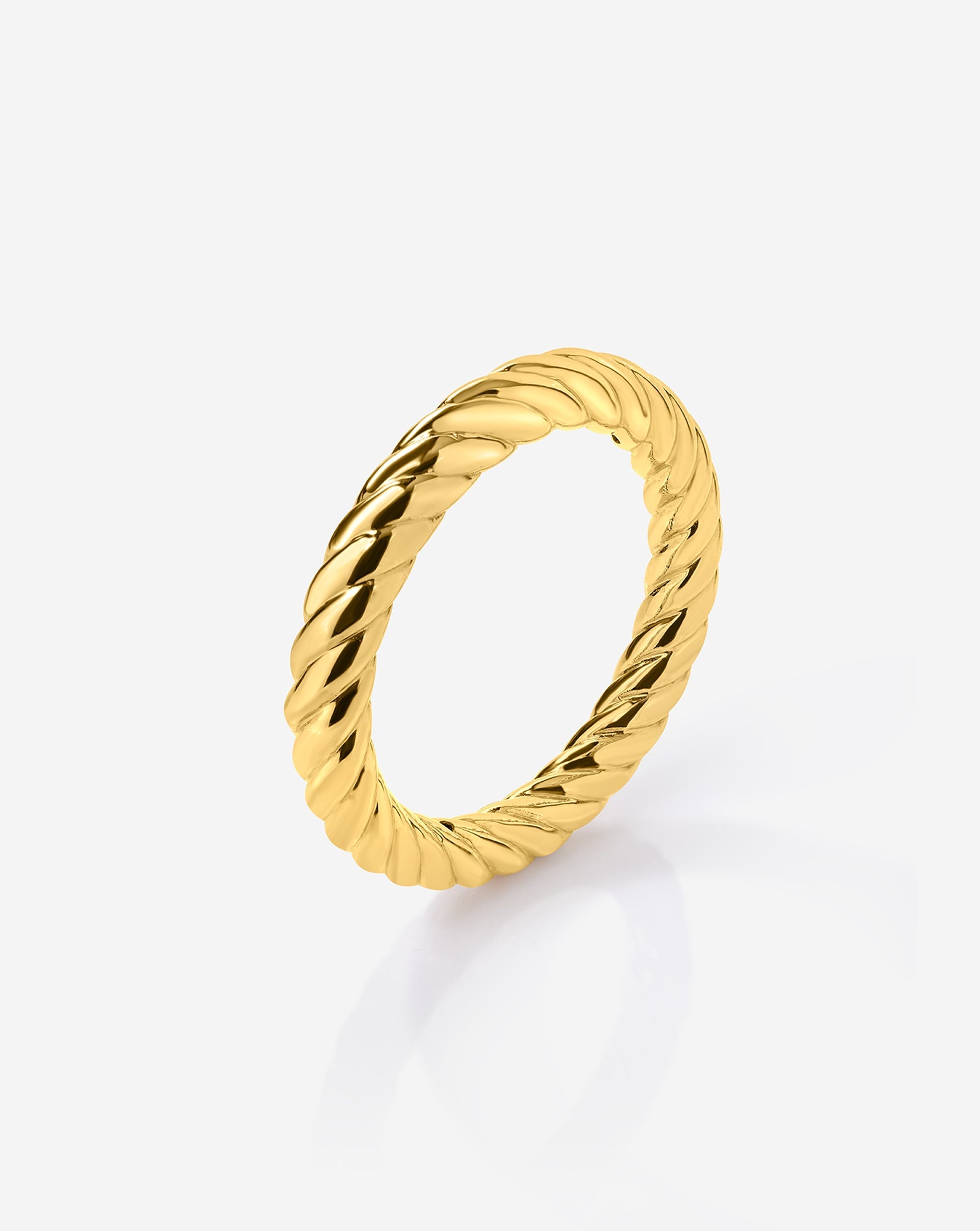 Twisted Cable Ring