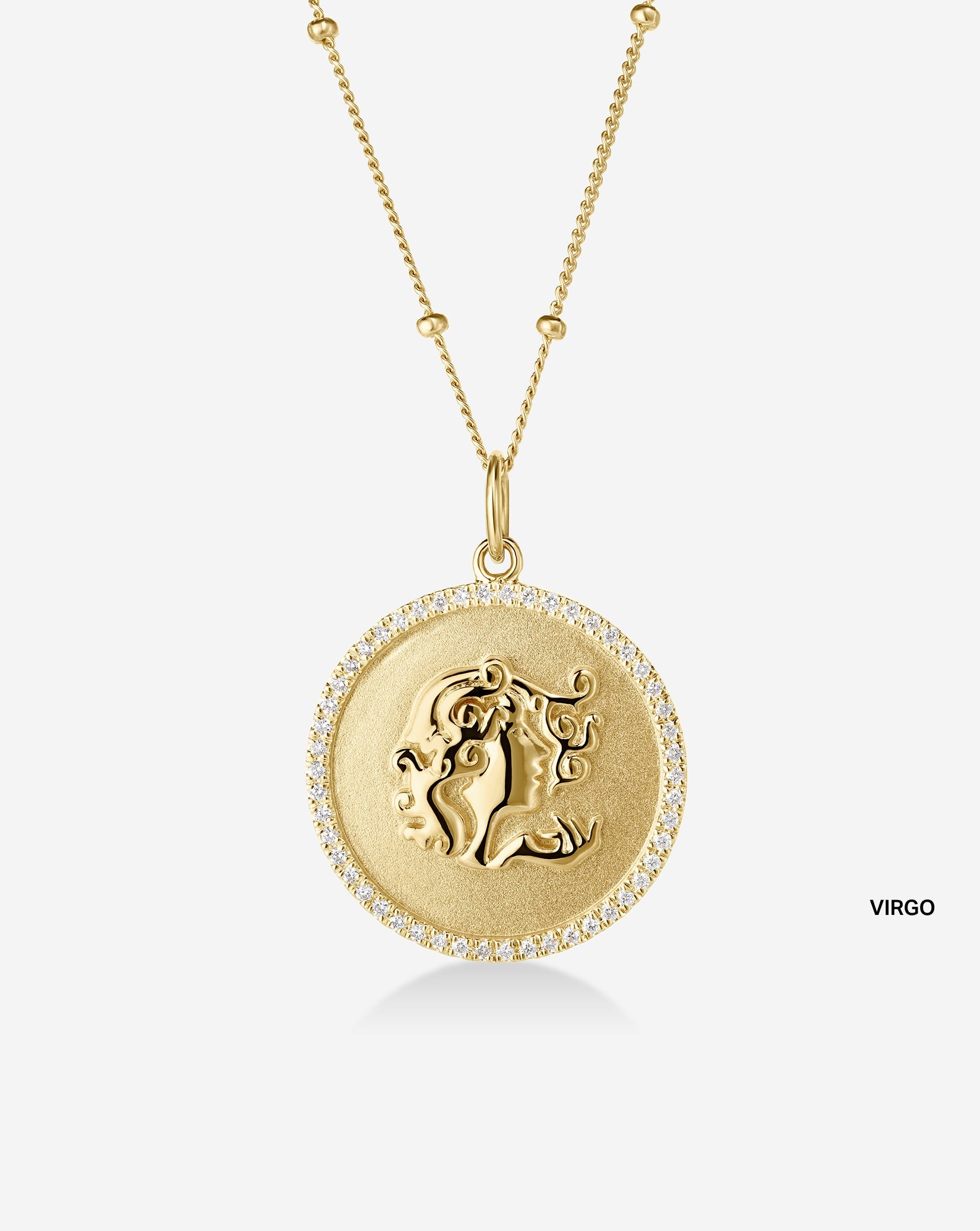Zodiac Medallion Necklace