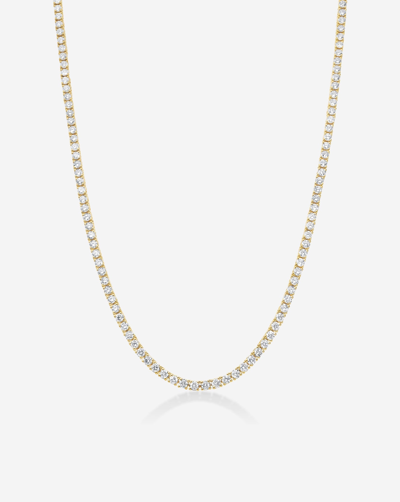 Classic Diamond Tennis Necklace