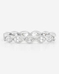 Marquise Bezel Eternity Band