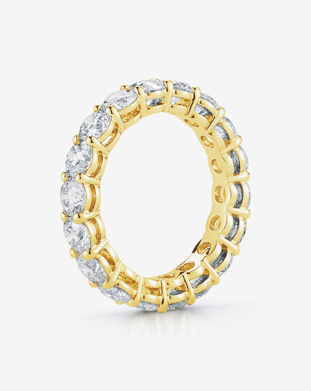 Round Diamond Eternity Band