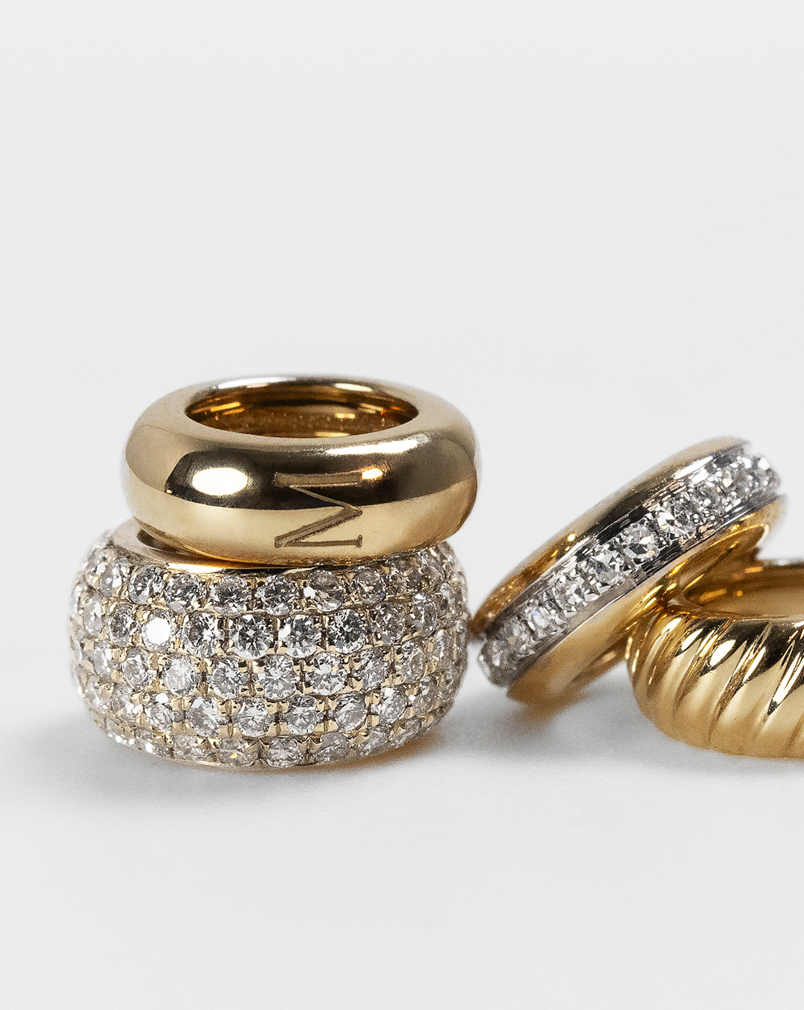 Gold Eternity Bead