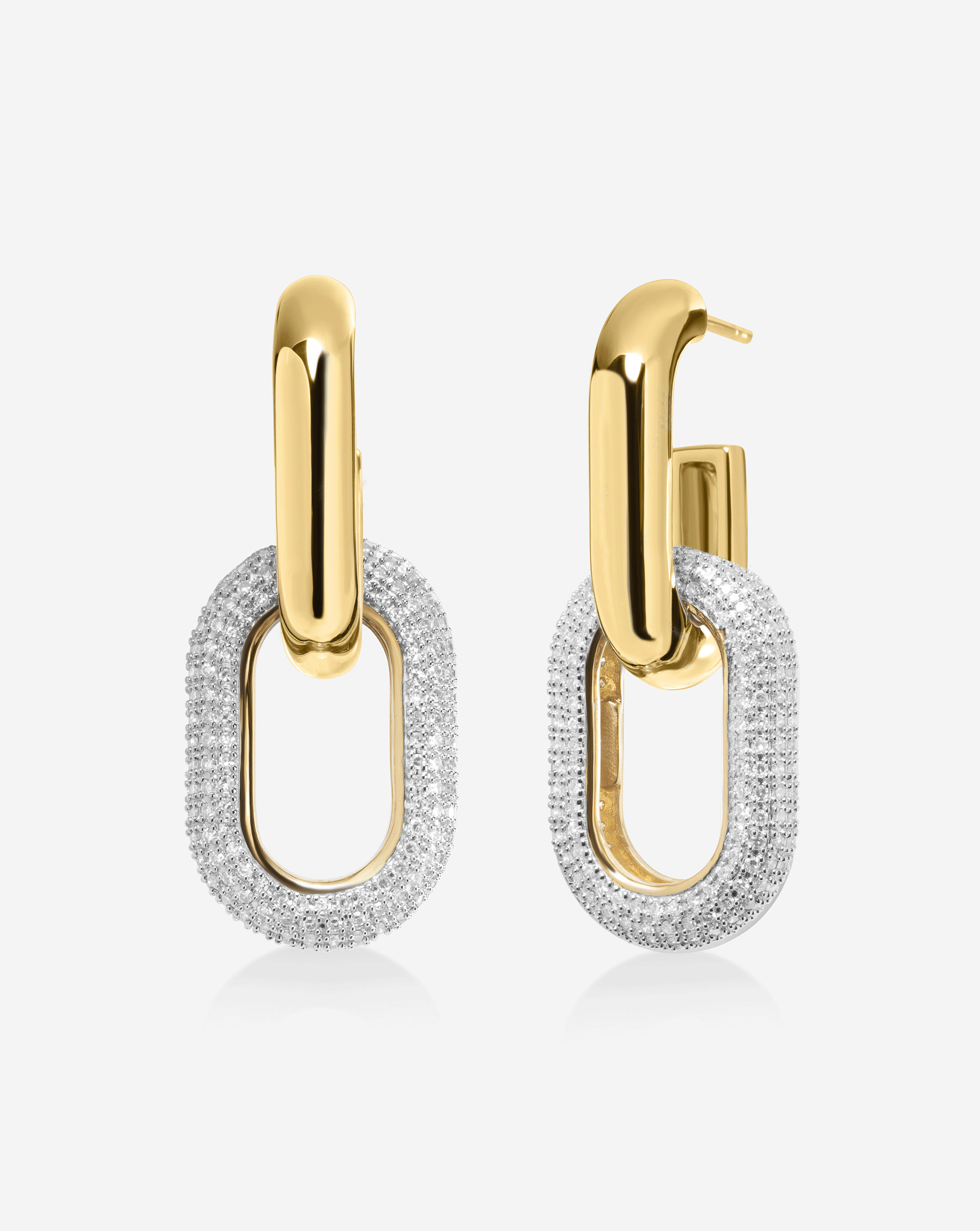 Multiway Cloud Link Earrings