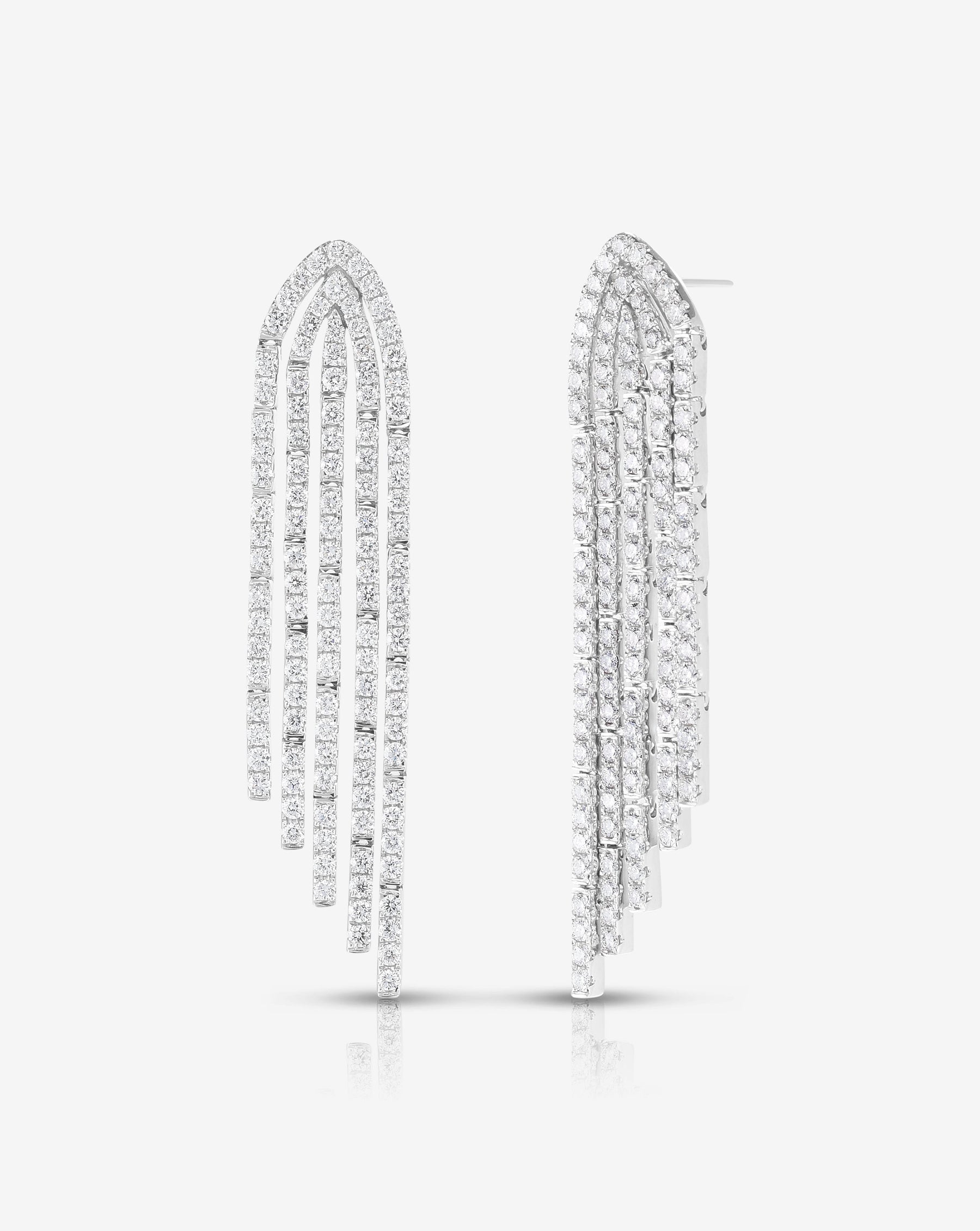 Pavé Waterfall Earrings