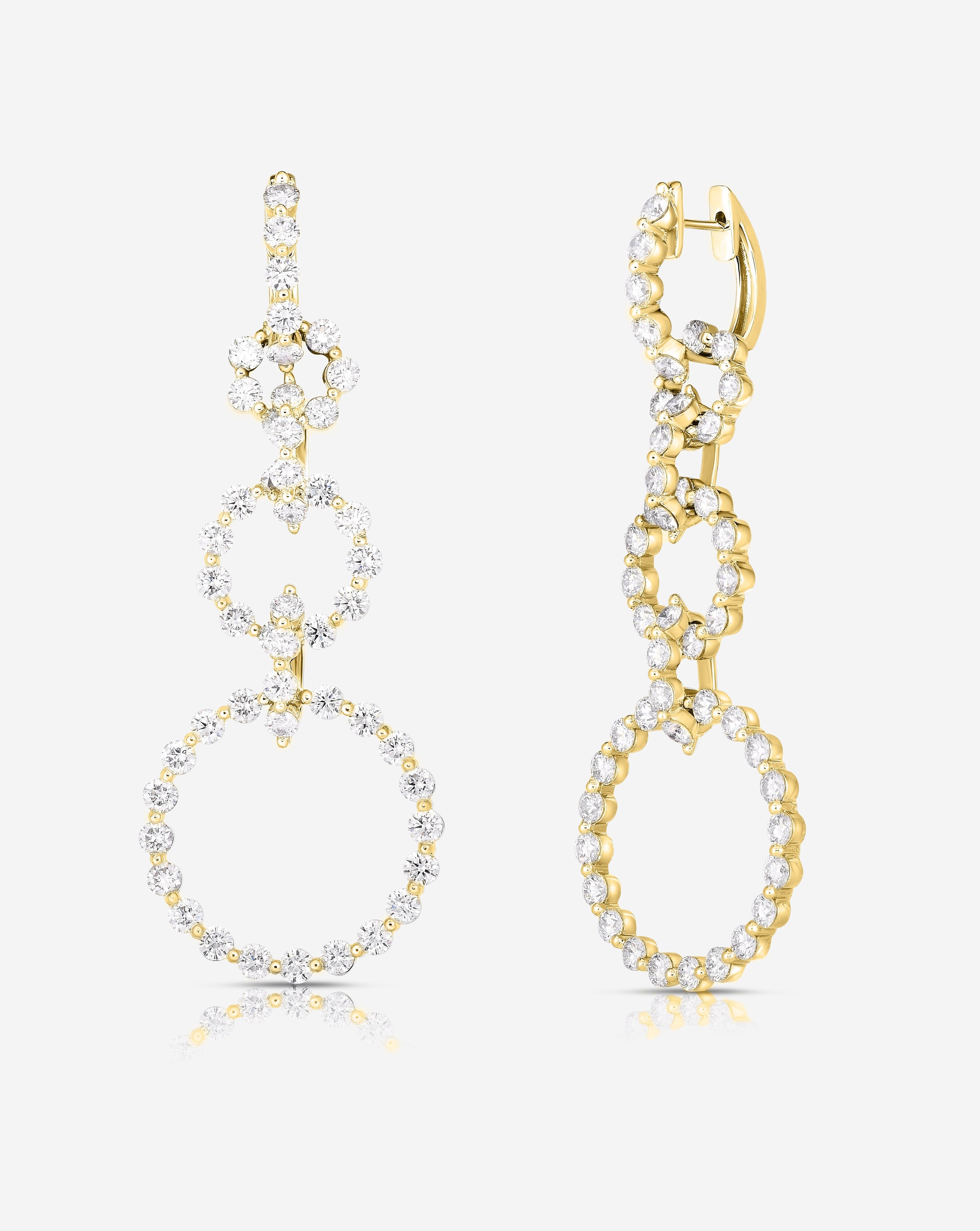 Multiway Lab Diamond Statement Earrings