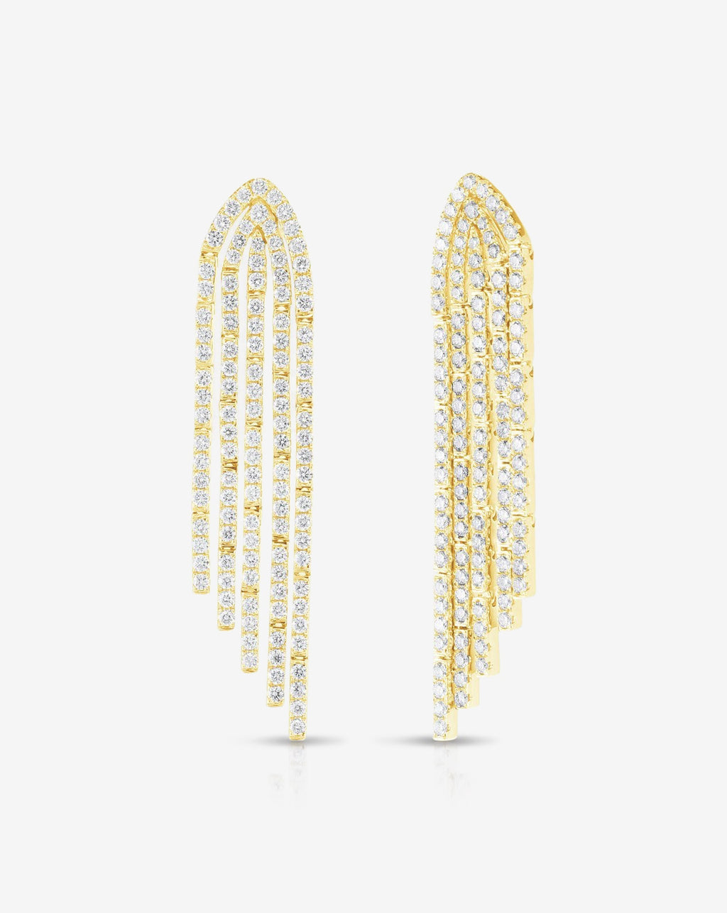 Pavé Waterfall Earrings