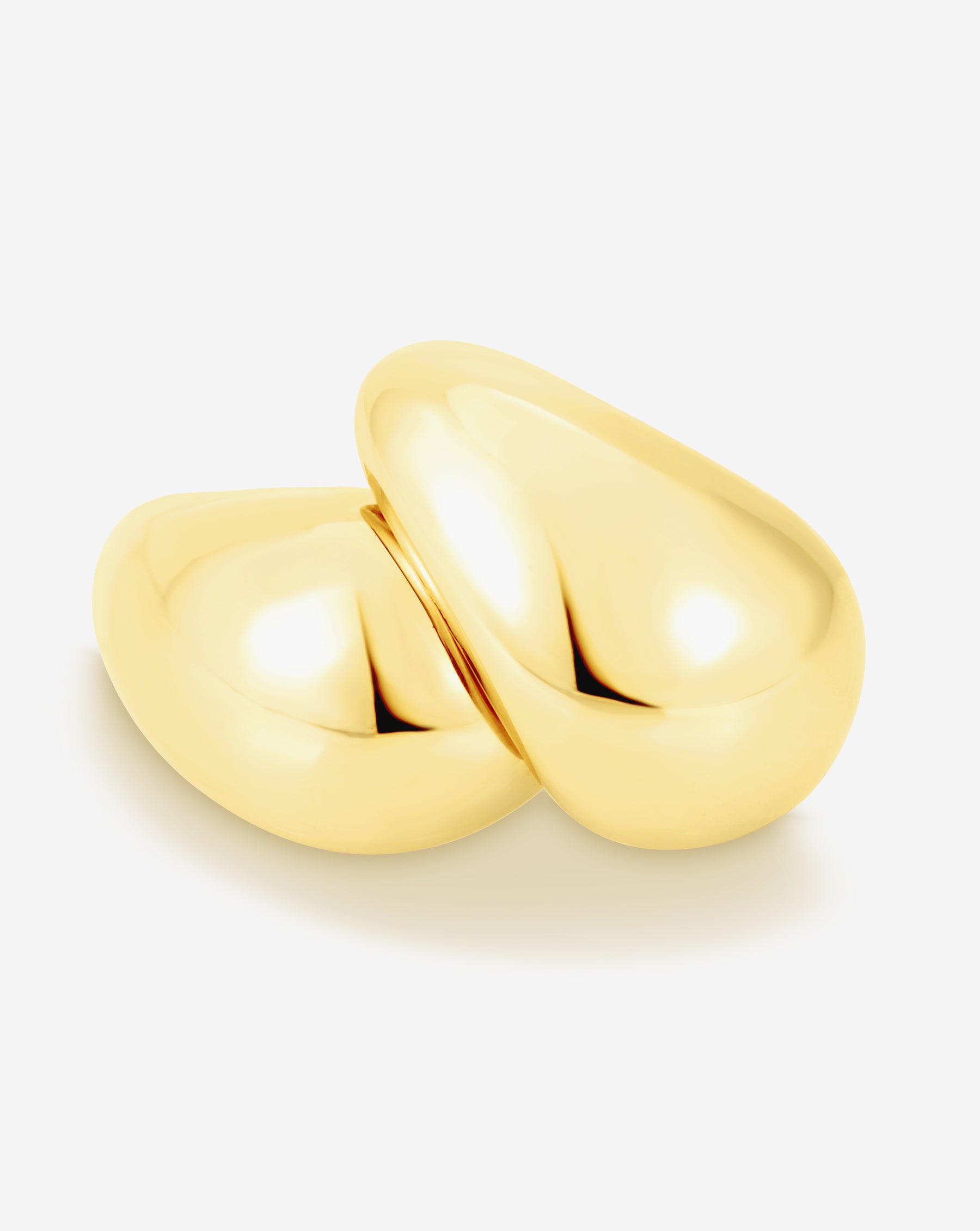 Gold Cloud Earrings