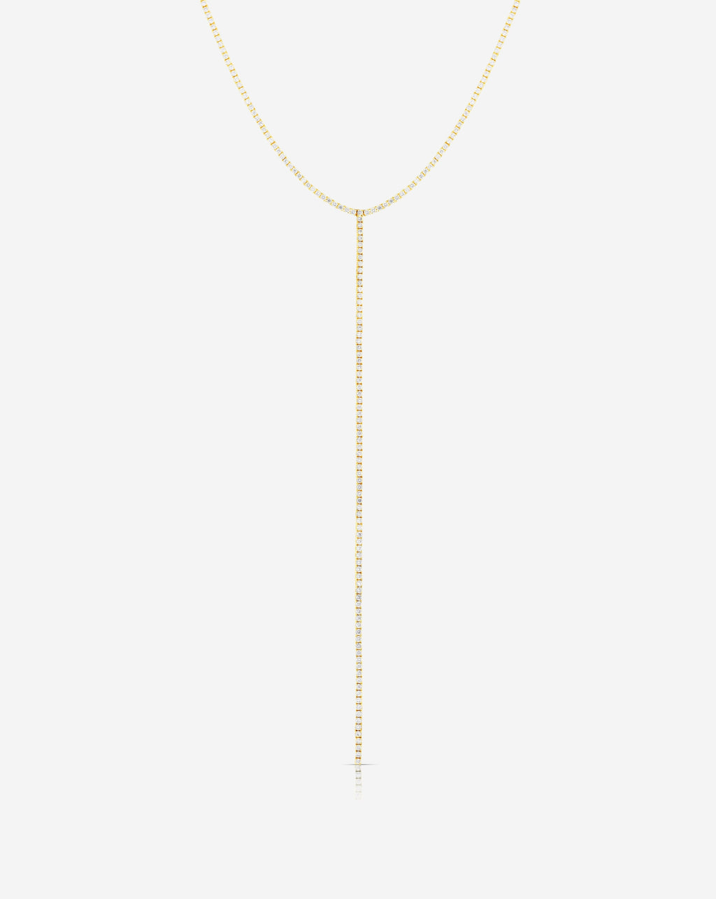 Diamond Lariat Necklace