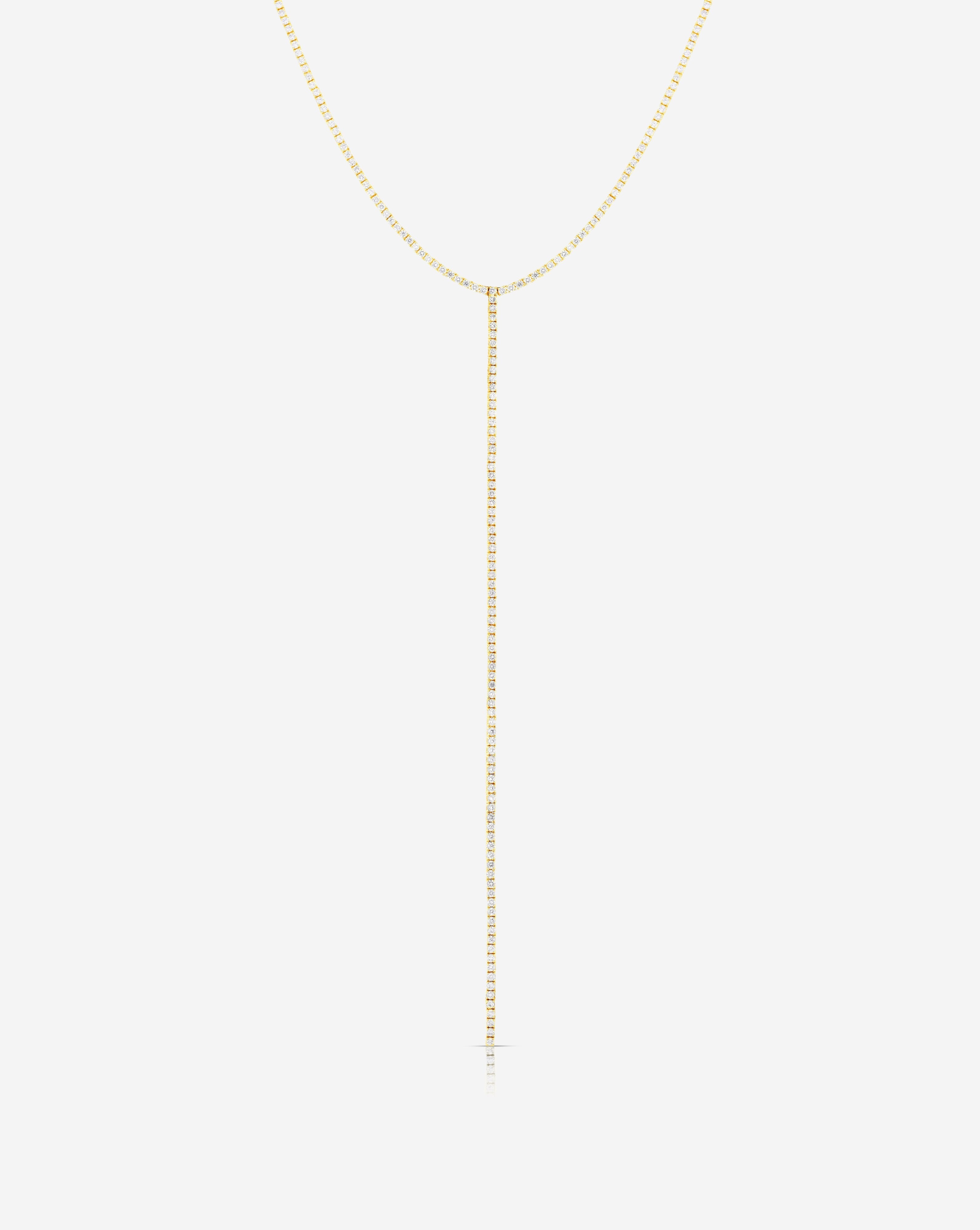 Diamond Lariat Necklace