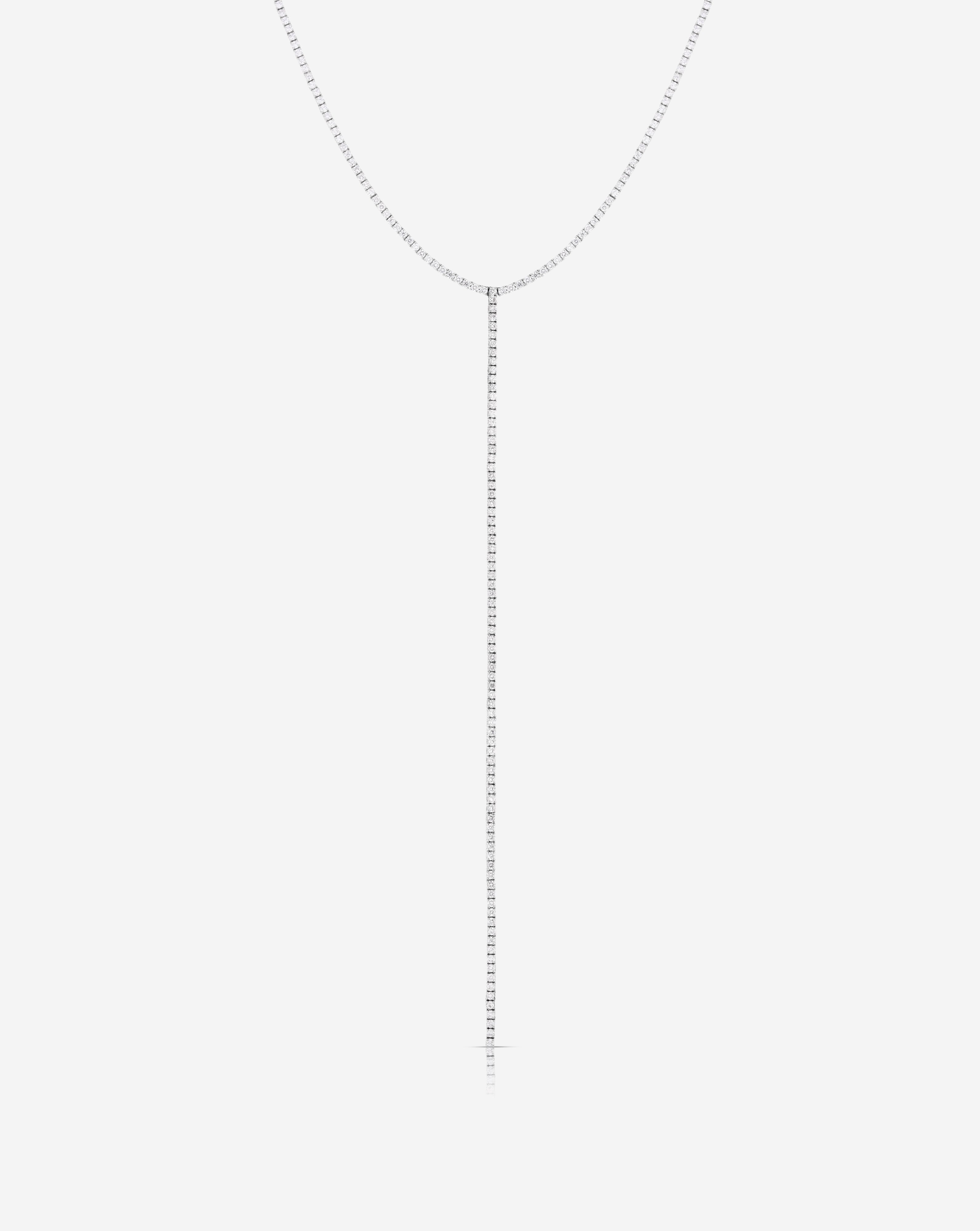 Diamond Lariat Necklace