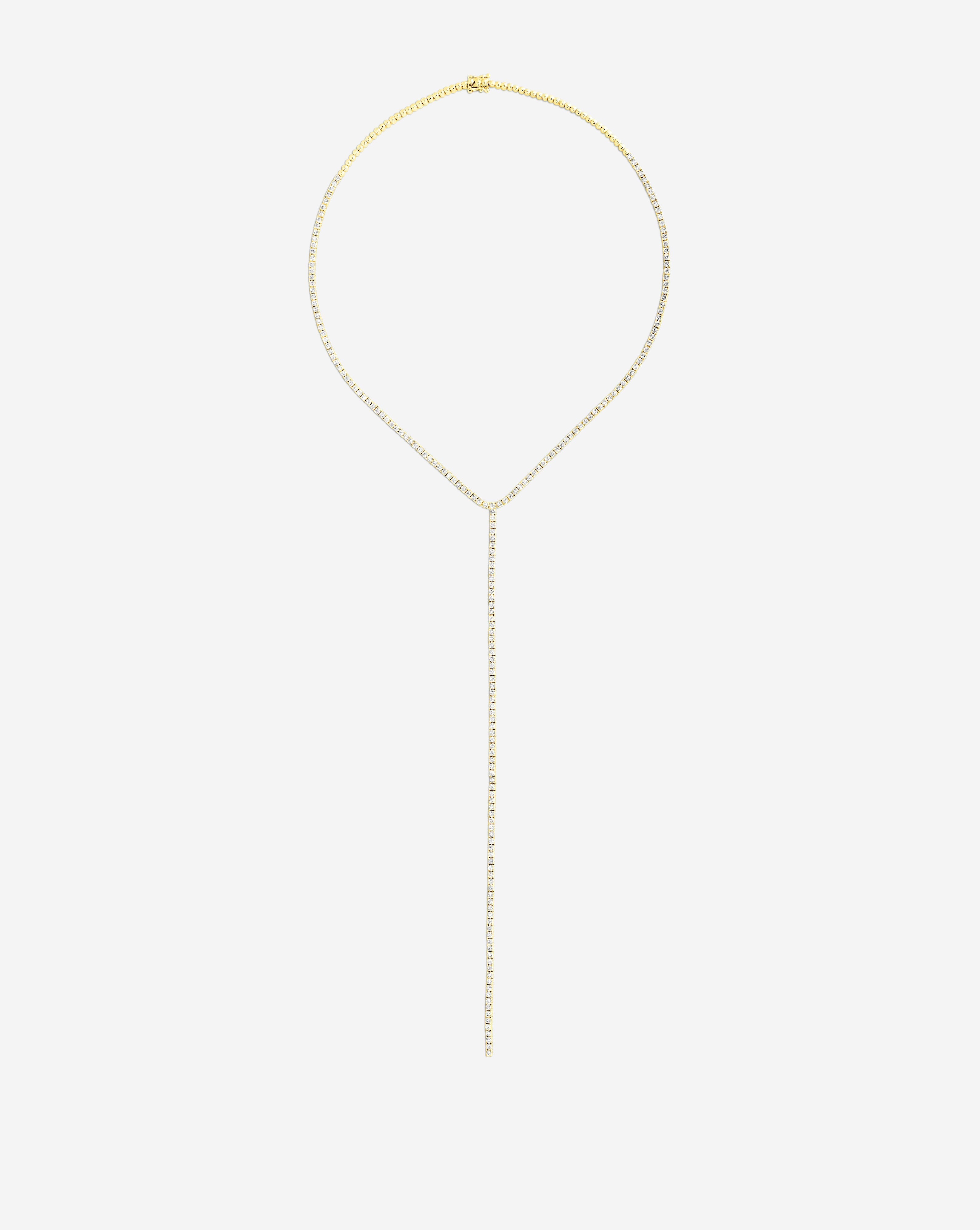 Diamond Lariat Necklace