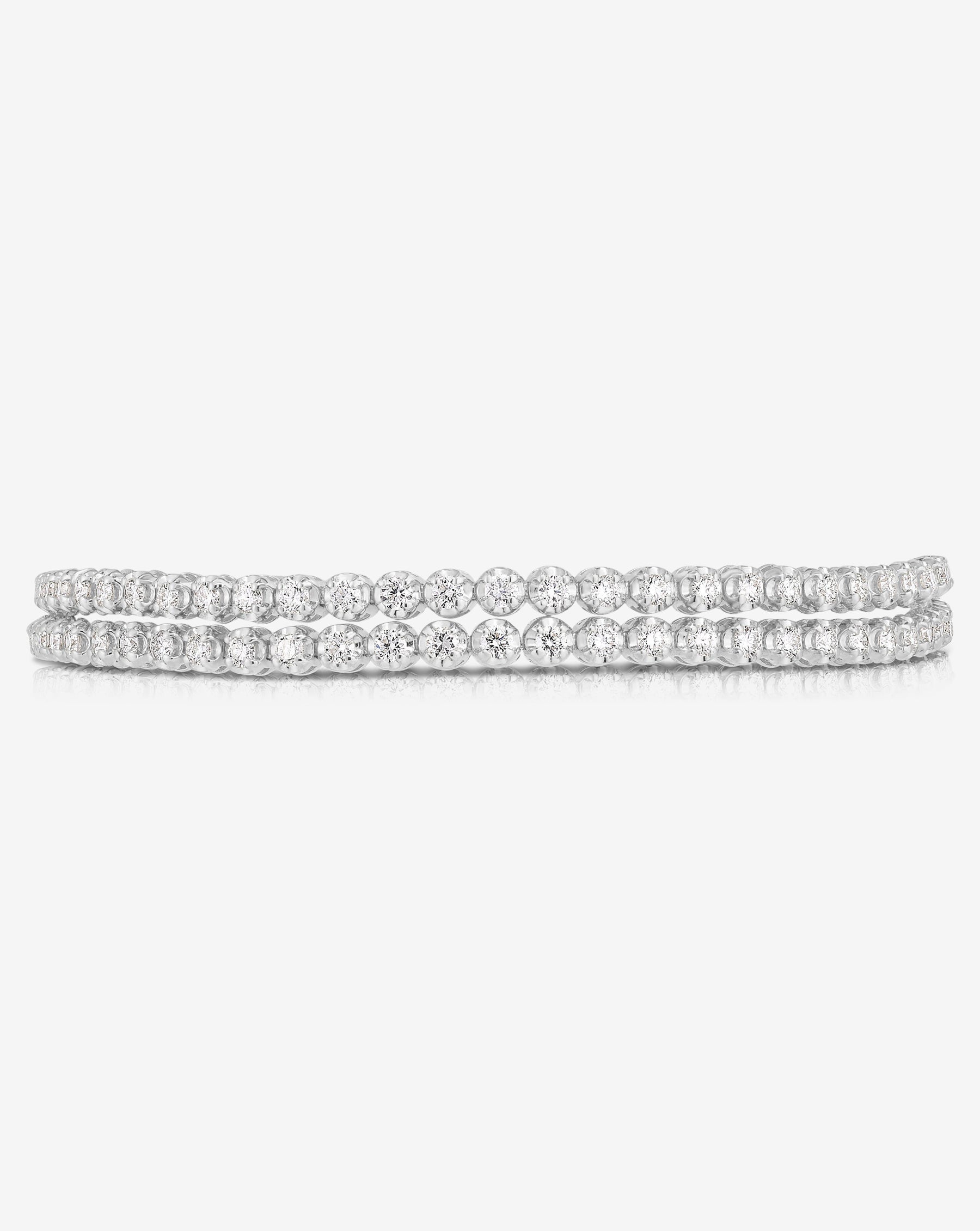 Multiway Tennis Choker + Double Wrap Bracelet