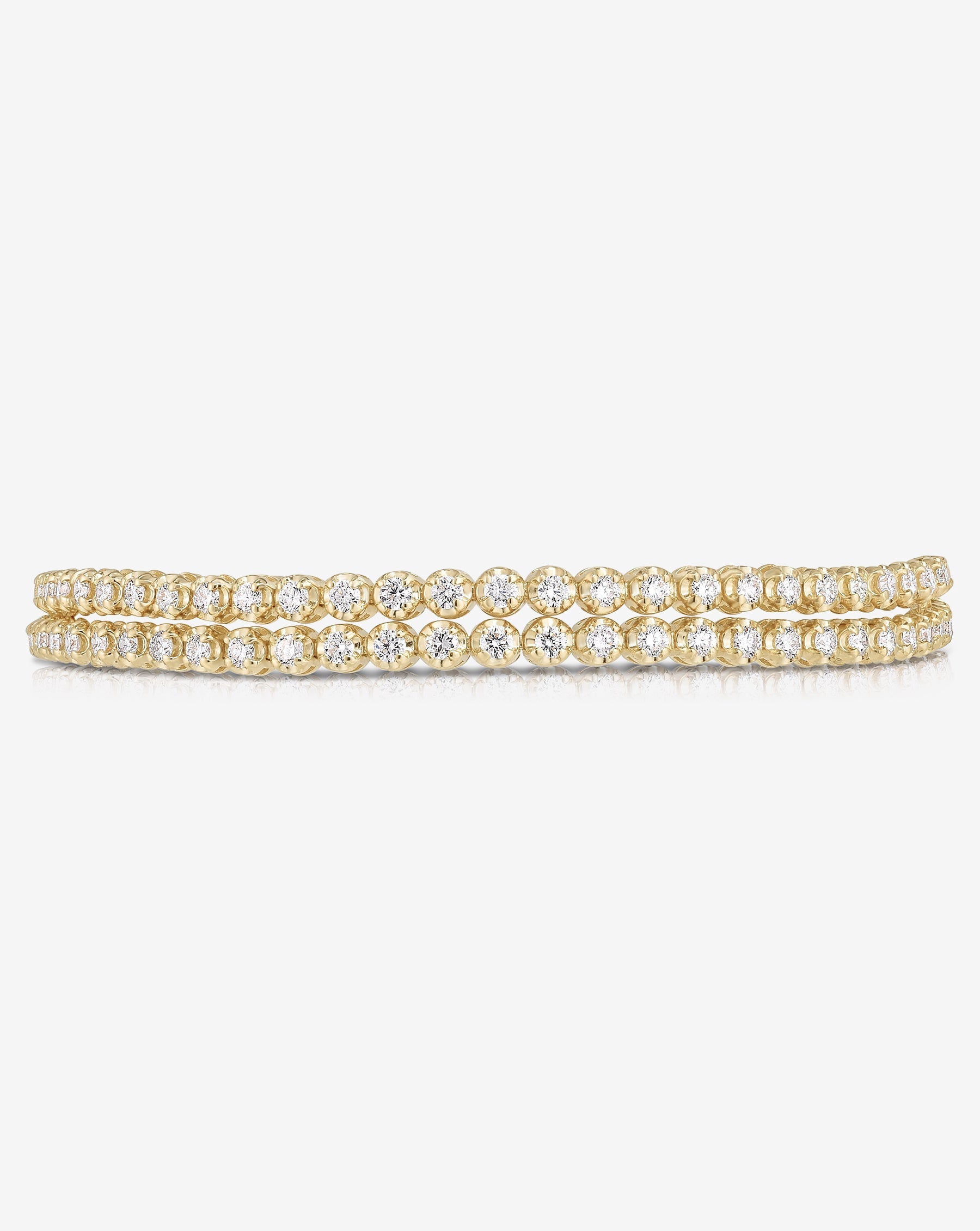 Multiway Tennis Choker + Double Wrap Bracelet