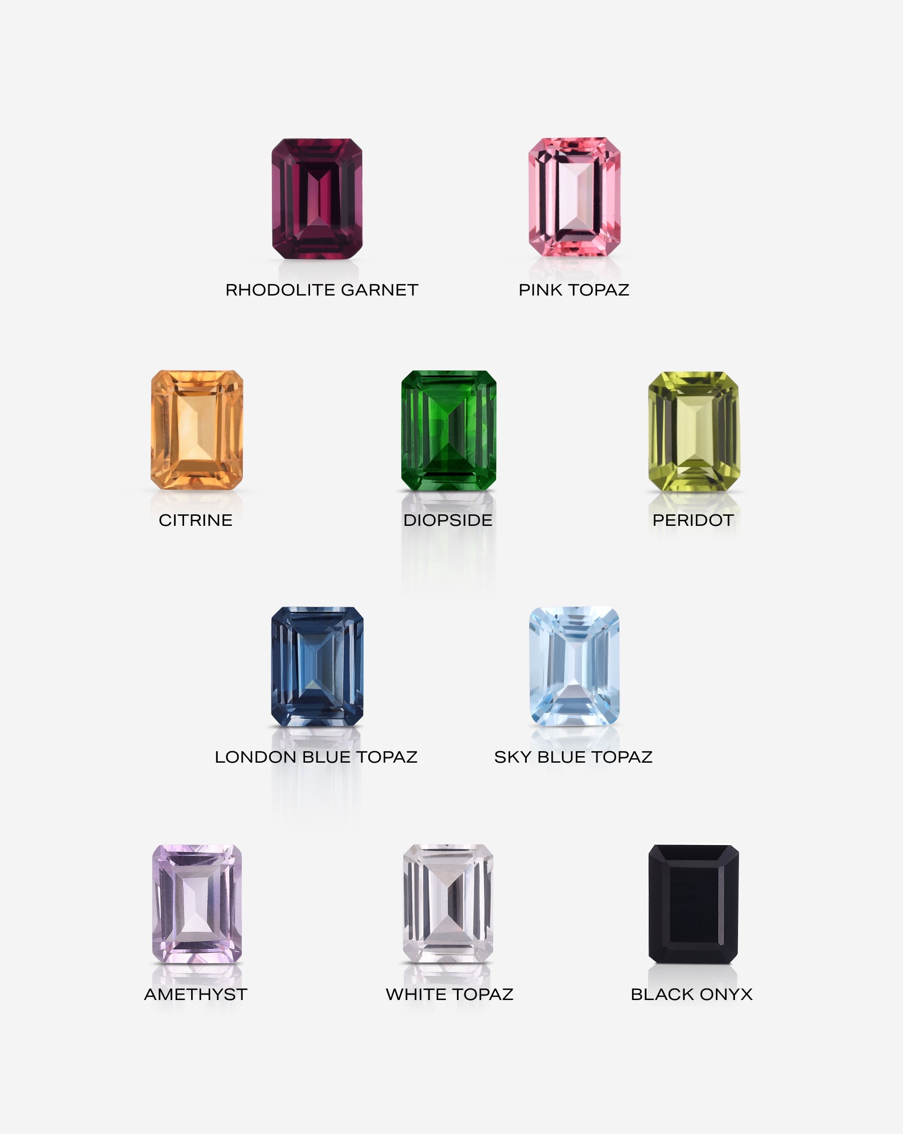 Toi et Moi Personalized Gemstone Ring