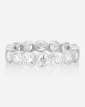Round Bezel Eternity Band